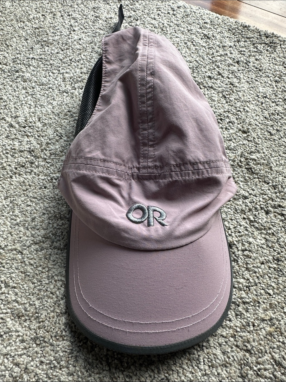 Outdoor Research Lavendar Cap with OR Logo